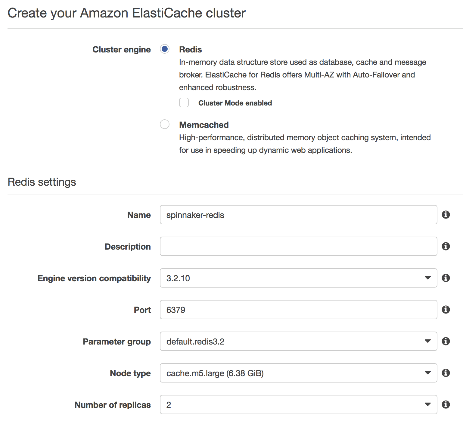 elasticcache-settings